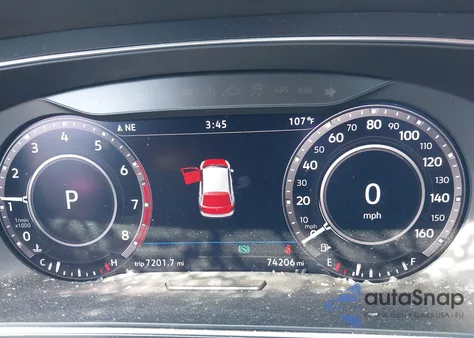 2019 Volkswagen Tiguan 2.0T Sel Premium/2.0T Sel Premium R-Line z USA, uszkodzony, nr VIN 3VV4B7AX6KM059541